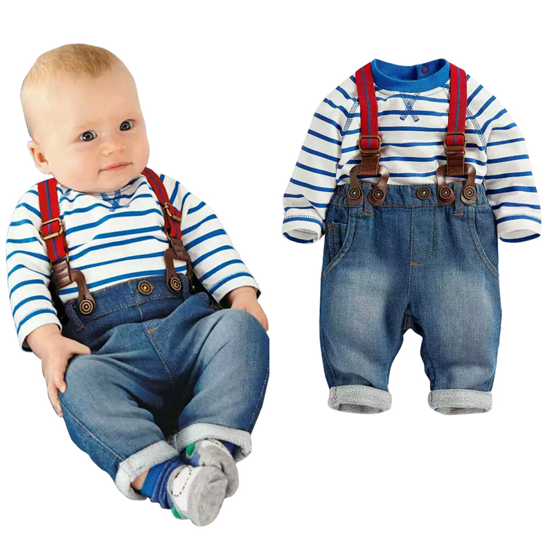 baby clothing set cool boys 3pcs suit (t shirt+pant ...