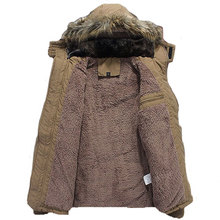 Free shipping 2015 New arrive large size M 4XL thick winter coat men s fashion added