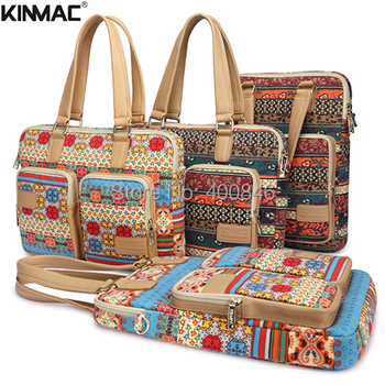 2015 горячая распродажа новый Kinmac 14 " плечо мешок компьютера, холст ноутбук сумки для женщин 15.6, для apple , macbook air 13 чехол пакета(ов)