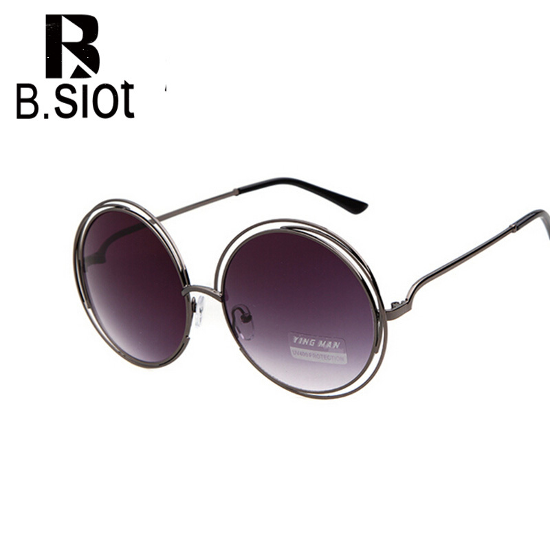 2015 Latest Summer Fashion Elegant Round Wire Frame ...