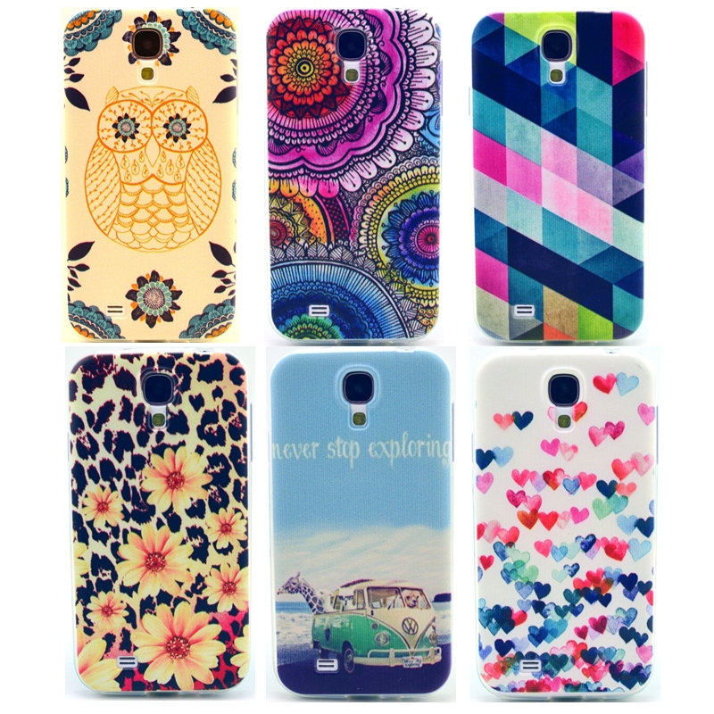 Fashion Leopard Soft Mobile Phone Cases for Samsung Galaxy S4 Case for Samsung S4 Cover i9500 Accessories RB0592