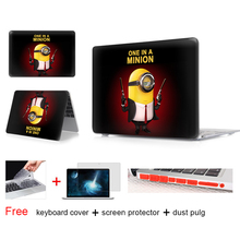 Girl & Maid Minions Laptop Accessories Hard Cases Cover For Macbook Pro 13 Case Pro 13 15 Retina Laptop Skin Protector Shell