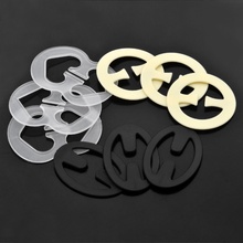 9pcs Webbing Bra Buckles Shadow Shaped Buckle Conceal Clear bra strap Bra clip cleavage Bra extender