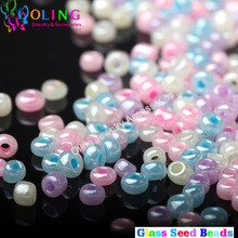 AAA 2MM candy colors mixed multicolor Glass Seed beads 1700pc Spacer Bead women earrings Bracelet choker necklace jewelry making