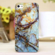 Marble Design Customized transparent case cover cell mobile phone cases for Apple iphone 4 4s 5 5c 5s hard shell