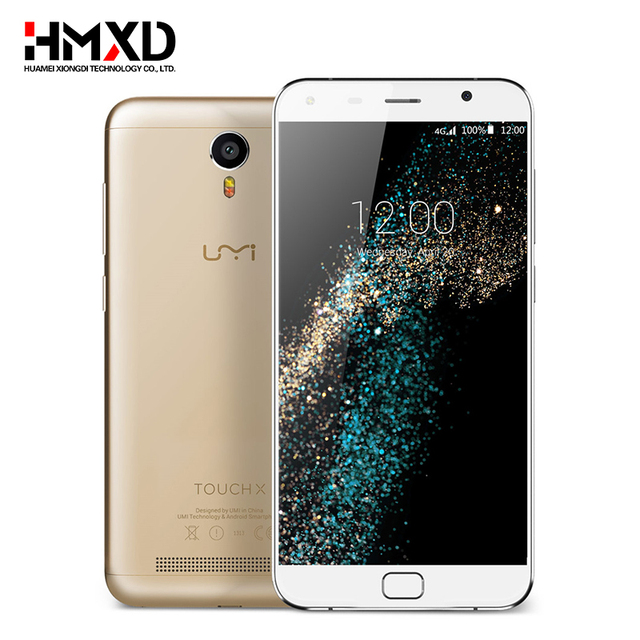 Original UMI Touch X MTK6735A Quad Core 5.5 inch 1920x1080P 4G LTE Android 6.0 Mobile Cell Phone 2GB RAM 16GB ROM 8MP