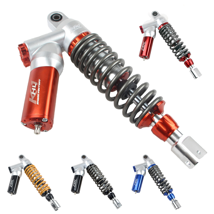 Motorcycle shock absorber adjustable damping rear shock absorbers refires rear suspension after shock absorption after the fork