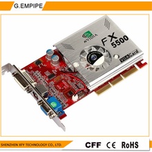 100% NEW 256MB DDR 128Bit GF5500 AGP PC Graphics Card Placa de Video carte graphique Video Card for Nvidia S-Video
