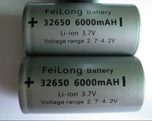 6 шт. 3,7 V 6000 мАч перезаряжаемый литий-ионный аккумулятор 32650 батарея LiFePO4 ICR32650 аккумулятор для резервного копирования электропитание