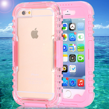 Best Selling Top Quality Waterproof Silicon Case For iPhone 6 4 7inch Clear Underwear Bags Phone