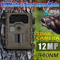 12mp Waterproof IP66 Invisible IR hunting cameras Night vision 48 IR LEDs chasse Scouting Camera Infrared