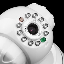 High quality 11LED Night Vision IR Webcam Web CCTV Camera Wireless IP Camera WiFi Pan Tilt