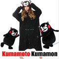 2016 Winter Adult Bear Kumamon Onesie Cosplay Costume Pajamas Onesie Sleepwear Cute Animal Pajamas Hoodies Unisex