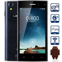 Original New Phone 4.5 inch LEAGOO Lead 3 Android 4.4 3G Smartphone with MTK6582 1.3GHz Quad Core 4GB ROM WiFi GPS QHD Screen