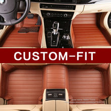 Custom fit car floor mats for Honda Accord 7th 8th 9th generation HRV Vezel FIT CRV CR-V City 3D car-styling carpet rugs liners
