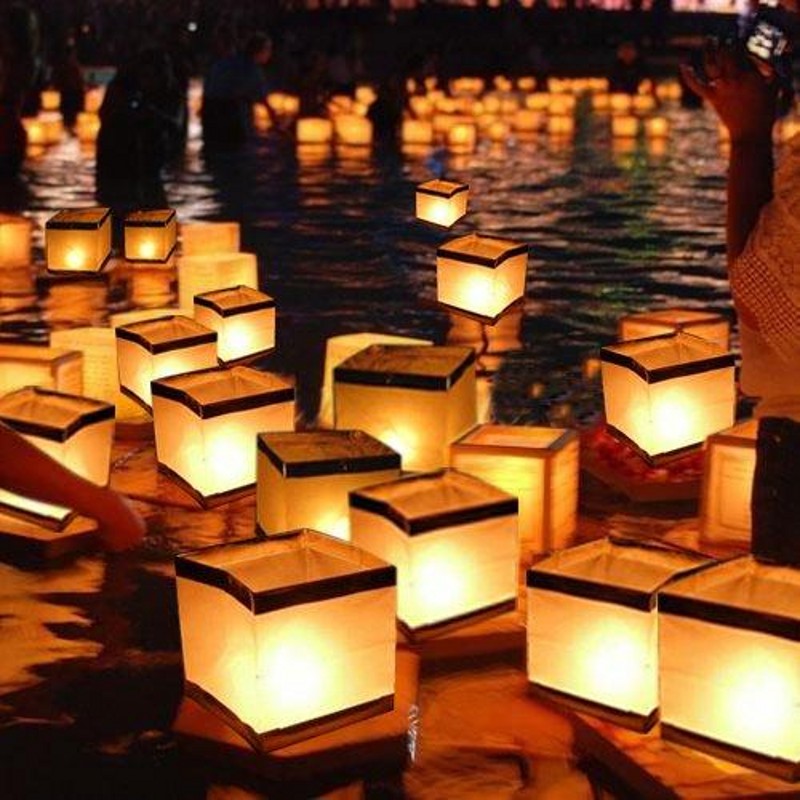 50pcs lot 15cm waterproof chinese square water floating 50pcs lot 15cm waterproof chinese square water floating