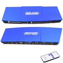 New High Quality USB HDMI KVM Switch 4 Port USB KVM HDMI Switch Support 3840 2160