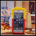 3D Cartoon Cute Back Covers for iPhone 6 phone bag Case Soft Silicone McDonald Fries Chips