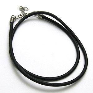 Brand Design 316L steel chain necklace retro leather cord jewelry gothic punk length can be customized