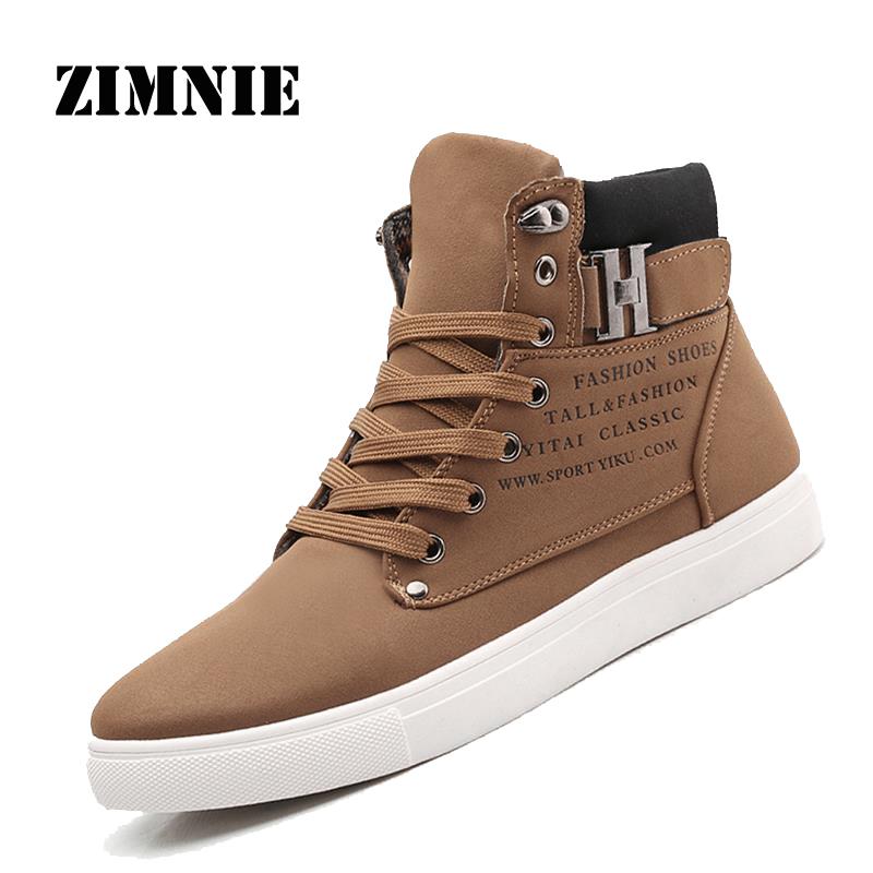2016 Hot Men Shoes Sapatos Tenis Masculino Male Fashion Autumn Winter Leather Fur Boots For Man