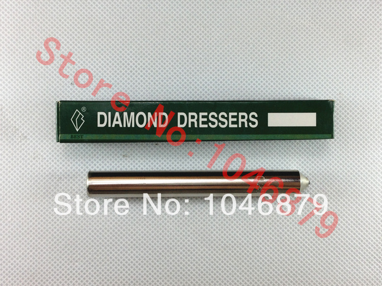 12mm Dia 100mm Length Grinding Wheel Diamond Dressing Pen Dresser Tool Head for the natural diamond