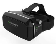 VR SHINECON Moke Head Mount Plastic Version Virtual Reality 3D Glasses Hot Shinecon HD VR Glasses for 4 to 6 inch Smartphone