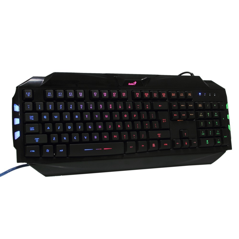 104 Keys Keyboard LED keyboard 7-Color Keyboard Switch Backlit Keyboard USB Wired Gaming PC/Laptop Keyboard Computer Peripherals