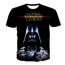 Hot Darth Vader Eulogy 3D Print T-shirt Star Wars Cotton Unisex Tee Shirts Plus Short Sleeve Casual Homme Loose Summer Tops