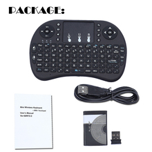 Mini wireless keyboard 2 4 Ghz with Touchpad Handheld Keyboard for Windows PC Android TV IPOD