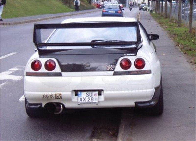 Car Styling Full Frp Fiber Glass Trunk Spoiler Fit For 1995 1998 Skyline R33 Gtr Gts Gracer Style Double Blade Rear Spoiler Wing Rear Spoiler Wing Spoiler Wingrear Spoiler Aliexpress