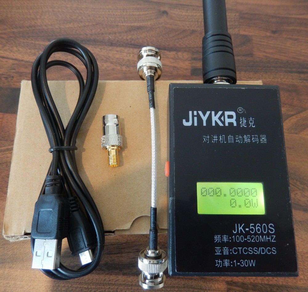 JiYKR-Walkie-Talkie-frequency-counter-Jk-560S-For-Baofeng-Portable-Radios-decoder-100-520mhz-CTCSS-DCS-1-30w (2)