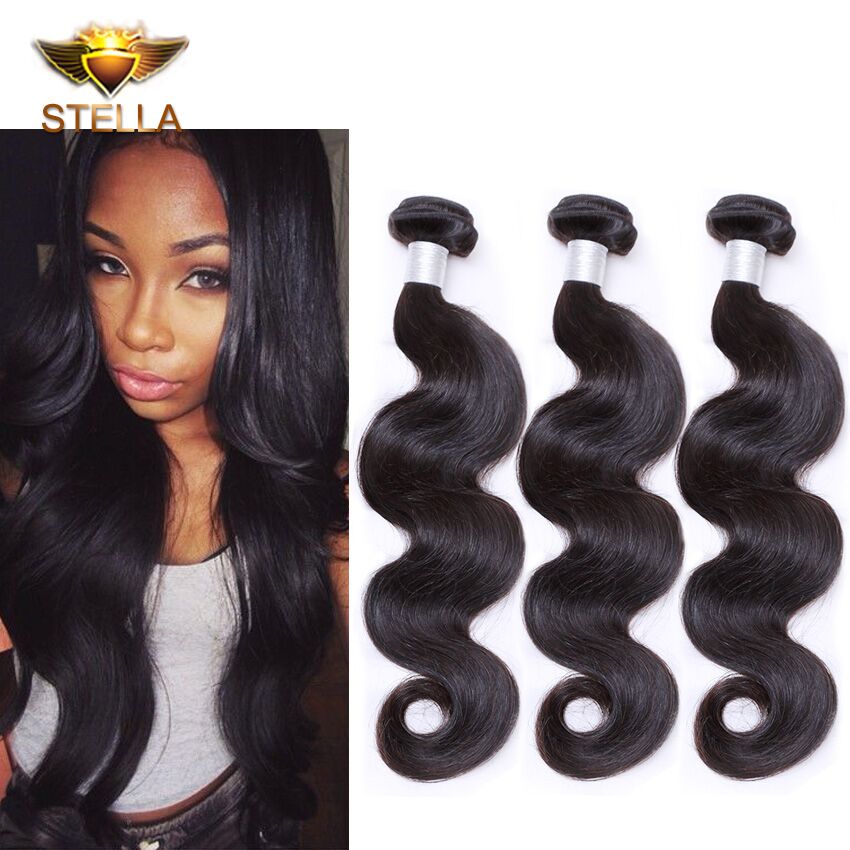 Cheap Brazilia Virgin Hair Body Wave Wet And Wavy Hair Unprocessed Brazilian Human Hair Extension 3 Pcs Lot Factory Outlet Price