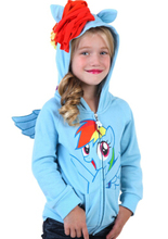 1PCS size 90 130 My little pony jacket Children s Coat Cute Girls Coat hoodies girls
