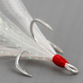 5Pcs Lot Genuine Brand JUYANG GT 31TF Rapid Feather Treble Hook Fishing Lure Carp Feeder Minnow
