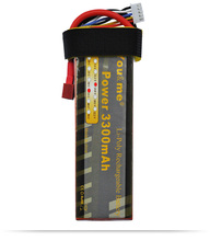 You&me 14.8V 3300MAH 35C MAX 70C AKKU LiPo RC Battery For rc Helicopter quadcopter