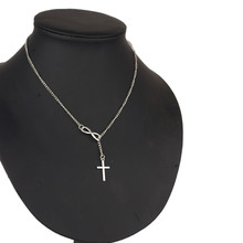 Fine jewelry collier maxi necklace necklaces pendants summer colares femme women collier colares choker Lucky cross