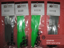 GEMFAN 6030 nylon propellers 6*3 inch 2 blades(CW/CCW) for DIY mini drone QAV250/Nighthawk 280/QAV-R260 quadcopter * 8 pairs