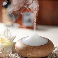 Free Shipping 12W Nebulizer Wood Grain Ultrasonic Air Humidifier Aroma Diffuser Aromatherapy Office Home Purifier Mist Maker