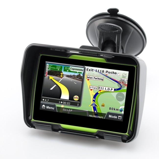 4.3inch Touchscreen Waterproof Motorcycle GPS Navigation NAV 8GB18