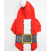 2016 Newest Pet Clothes Packed With Christmas Hats T-shirts Dog Clothing Leisure Cats Puppy Teddy Pug Supplies Suit Costume Coat