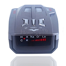 V7 Upgrade Version V9 360 Auto Radar Detector Russian/English warning vehicle speed control Radar detector Free Shipping