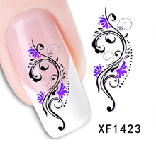 1pc water transfer nail stickers decal beauty manicure DIY stickers for nail arts decorations 31 Design