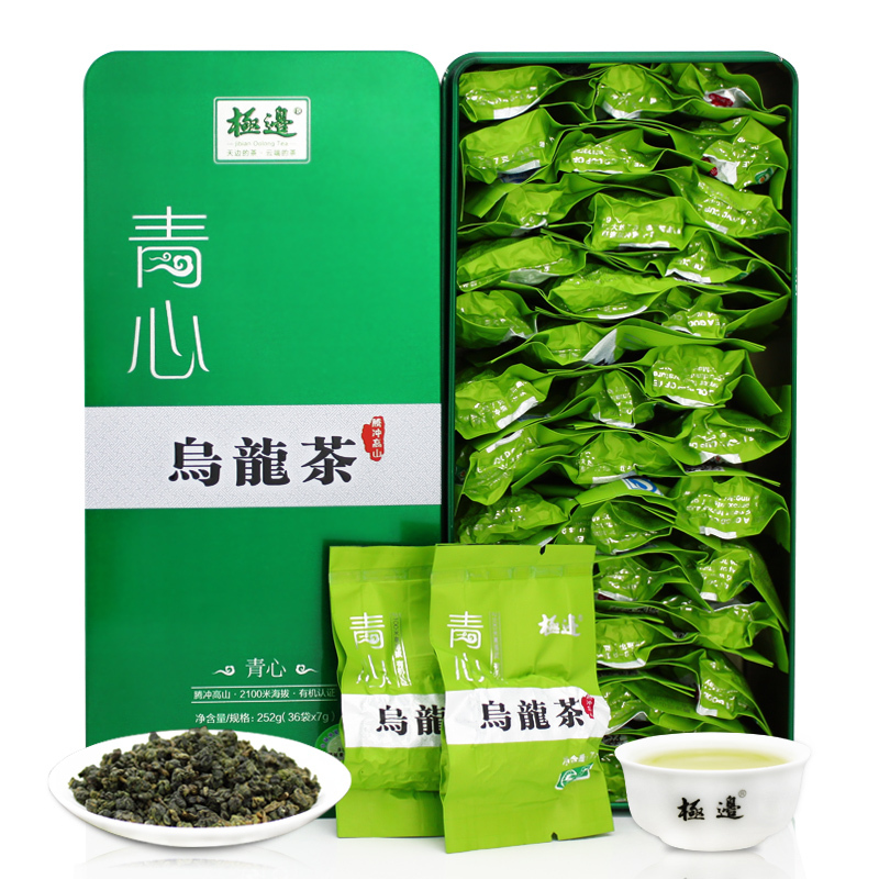 252g 36packs Top Grade Chinese Oolong Tea Green Food Health Tea Wholesale Price slimming tea oolong