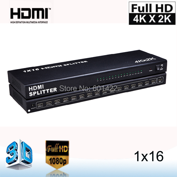 4К*2K16 порт 1 1х16 в 16 из HDMI Разветвитель аудио-видео 1080p HD на HDTV и 3D-моделирования DVD_DHL 4К*2K16 порт 1 1х16 в 16 из HDMI Разветвитель аудио-видео 1080p HD на HDTV и 3D-моделирования DVD_DHL