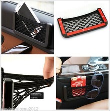 Durable Auto Travel Storage Small items Mini Resilient Net 3M Bag For Mitsubishi