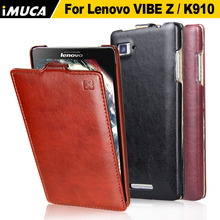 lenovo Vibe Z K910 K6 X910 Phone Case 100% original leather case for Lenovo K910  Verticl Flip Cover Bags Accessories