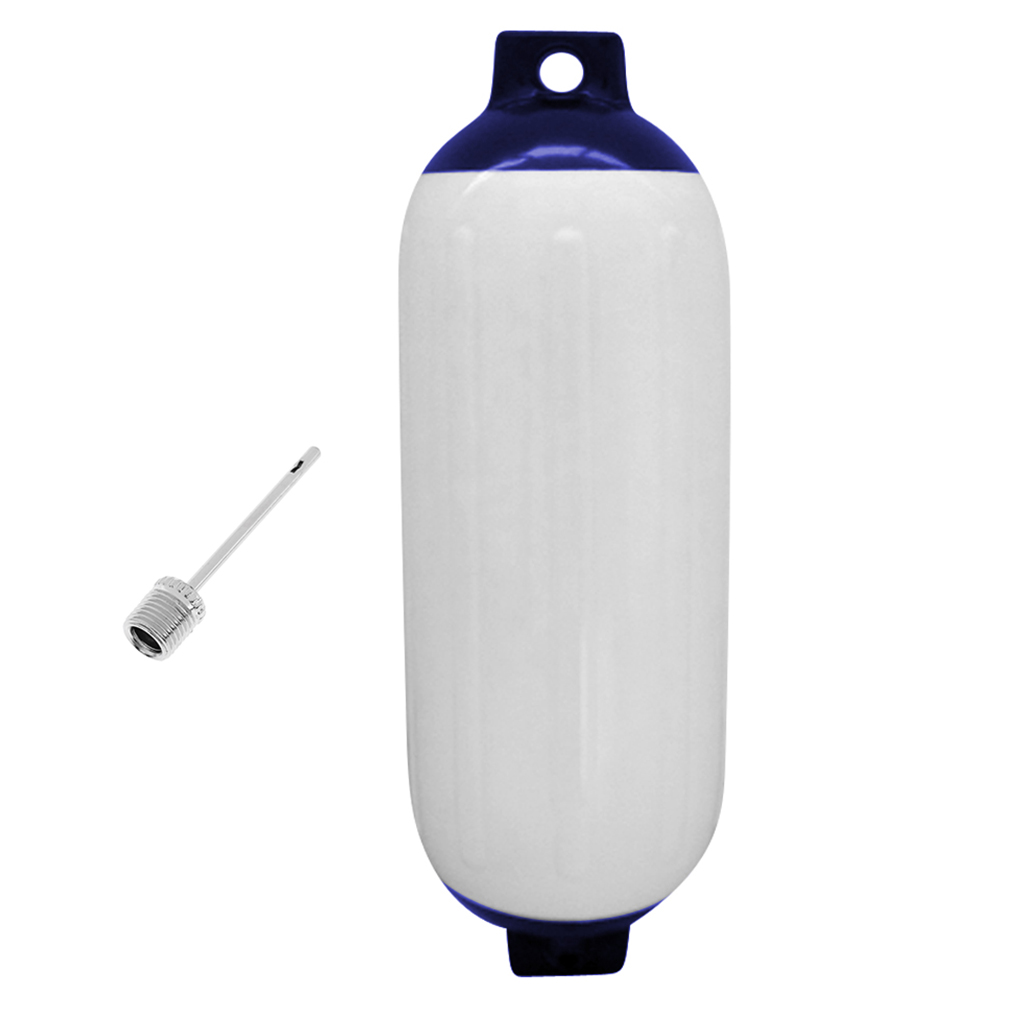 Boat Fender Inflatable Bumper Marine Dock Shield Protection PVC 11x40cm