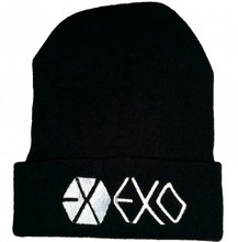 Knitting EXO football Beanies Skullies Street Hip-hop gorra Winter warmer face neck baby mens knit ski mask Hats