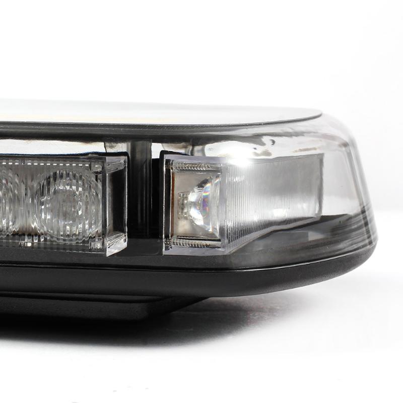 Car Vehicle Roof Top 24 LED Emergency Warning Strobe Light Lamp Magnetic Base
