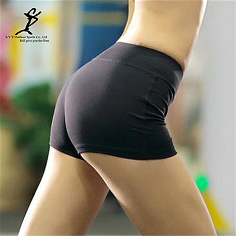 Women Compression Sports Fitness Running Tights Shorts For Workout Female Gym Trunks Sports Short Pants Elastic Running Tights